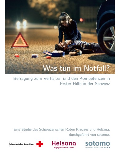 Studio sul comportamento e le competenze nel primo soccorso in Svizzera (in tedesco)